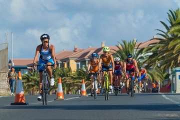 El XXVIII Triatlón de Salinetas-Telde (Foto Antonio Rico)